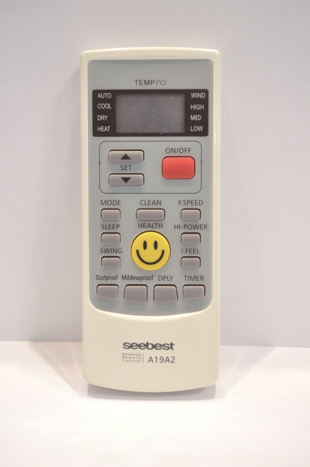 Remote control handset built by TECHOM Electronics