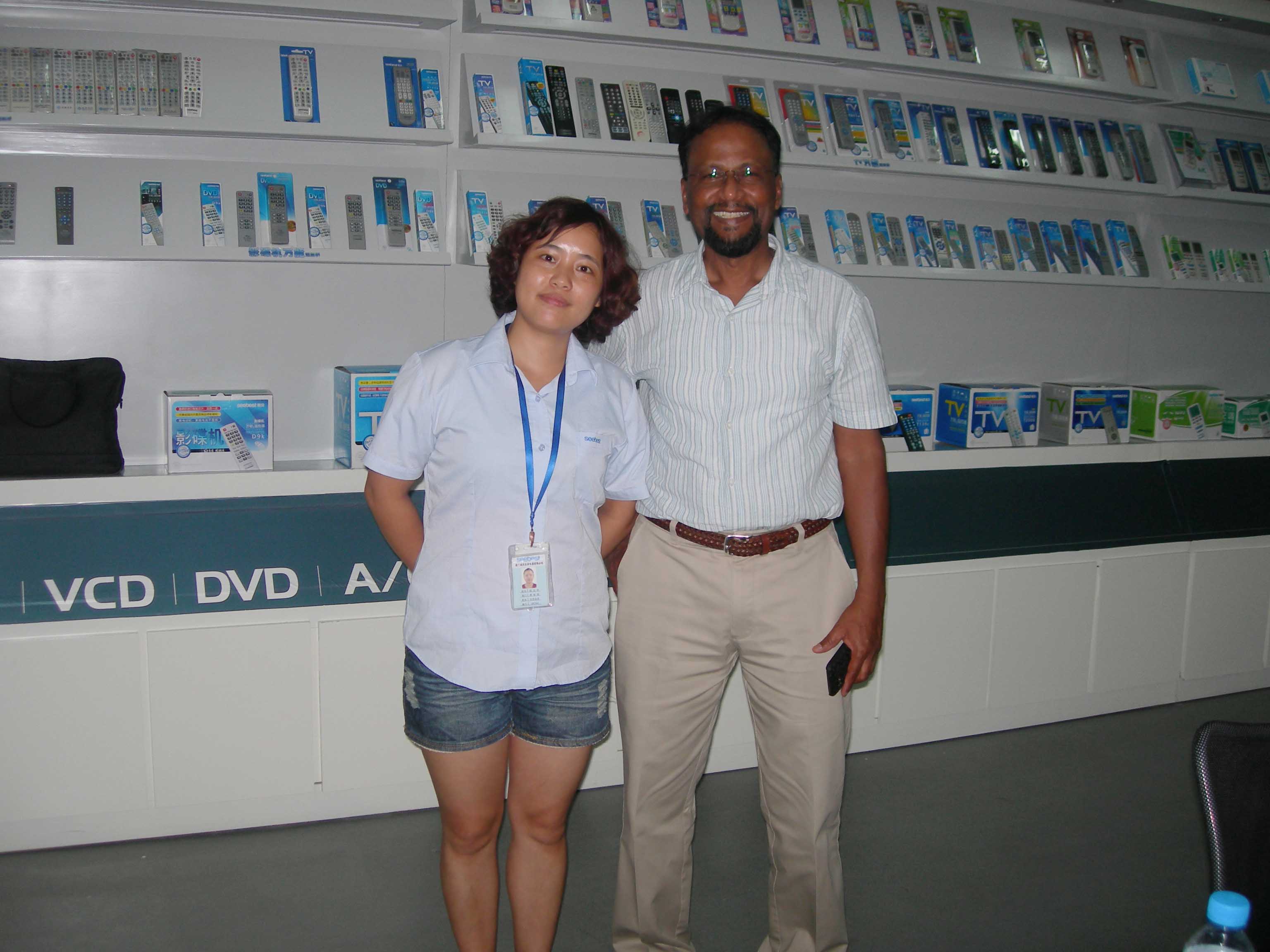 Customer Visit From the United States