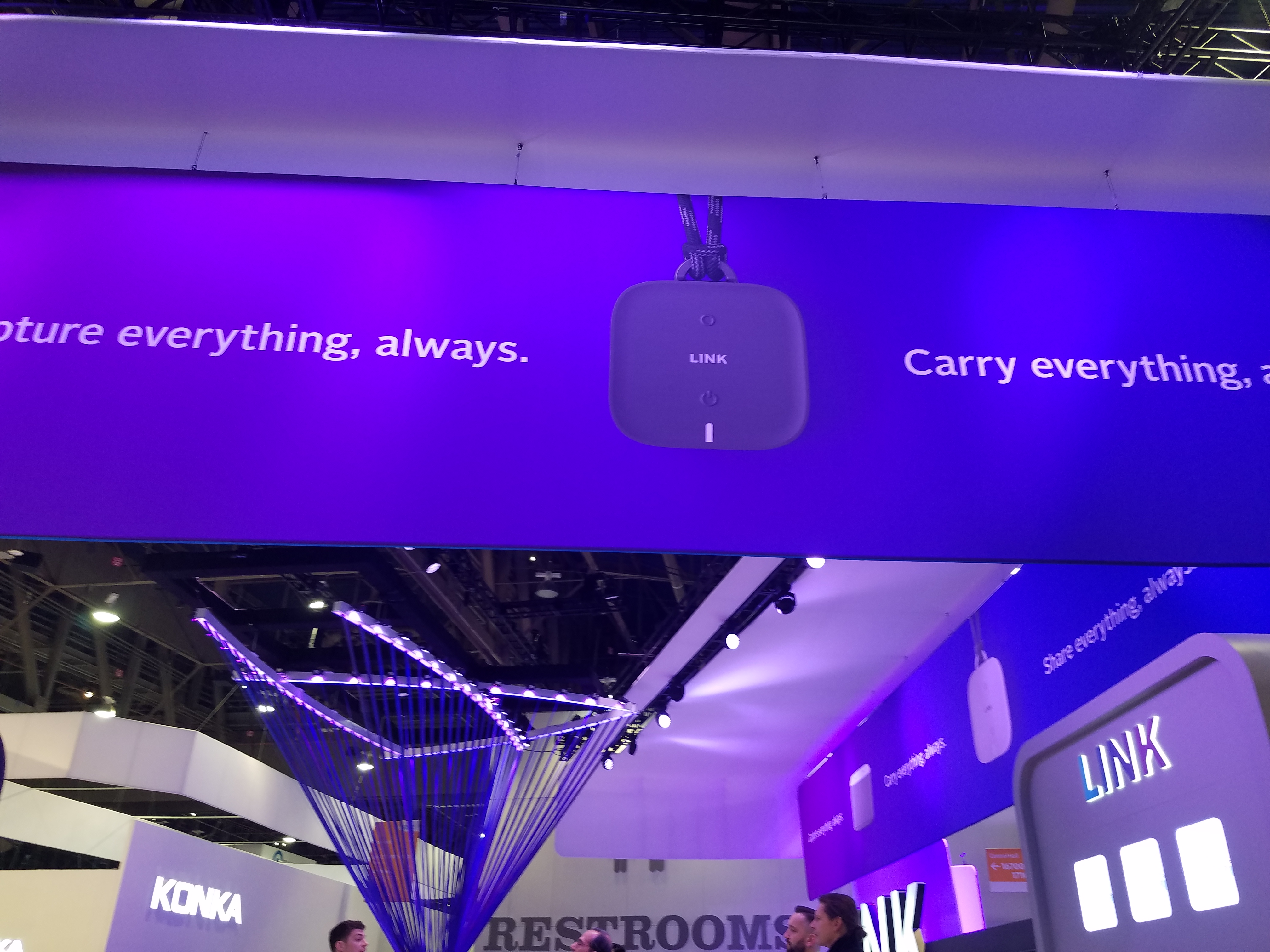 TECHOM Electronics stand at CES 2017, Las Vegas
