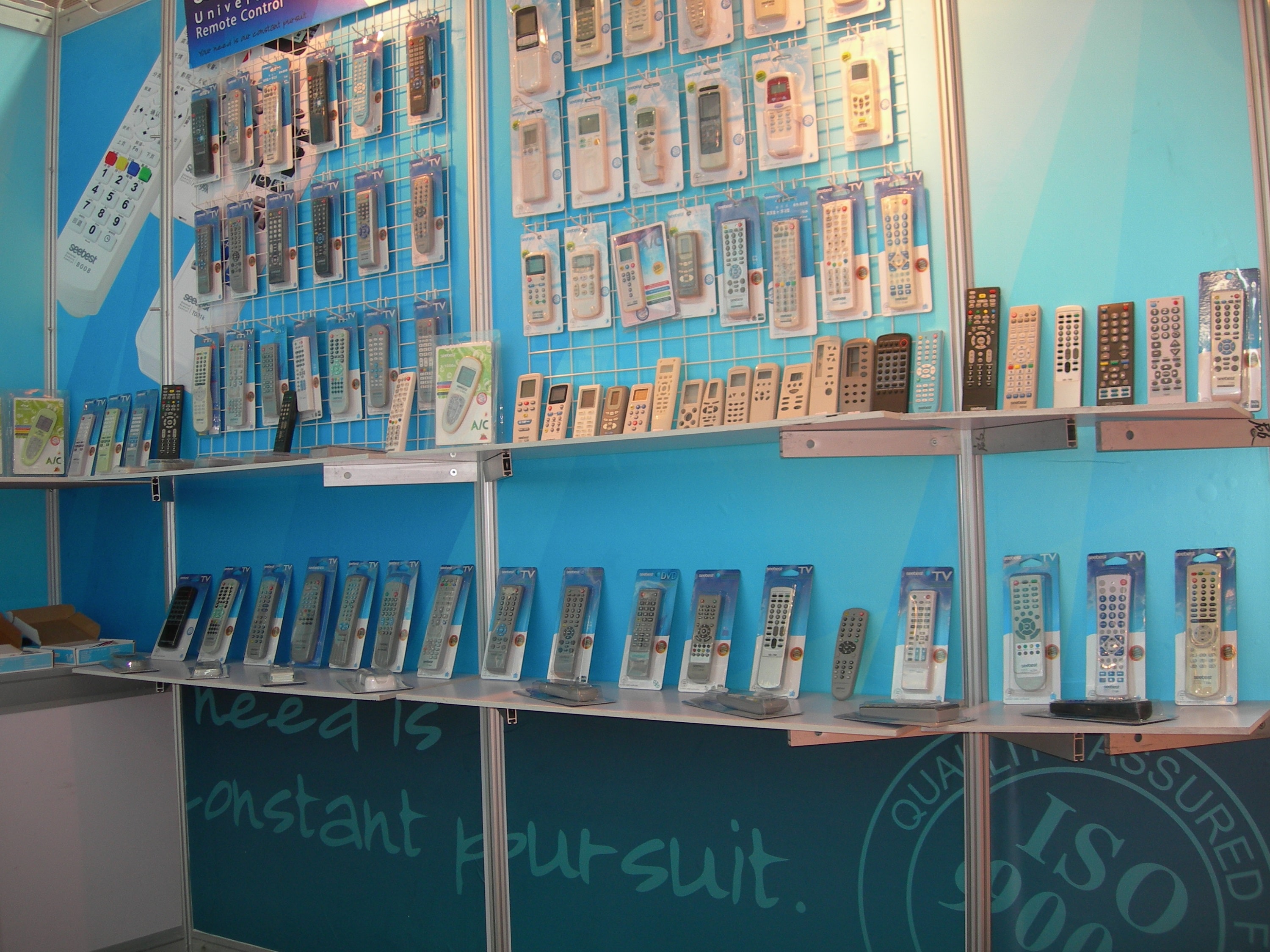 TECHOM Electronics stand at Electronics Show 2016, Hong Kong